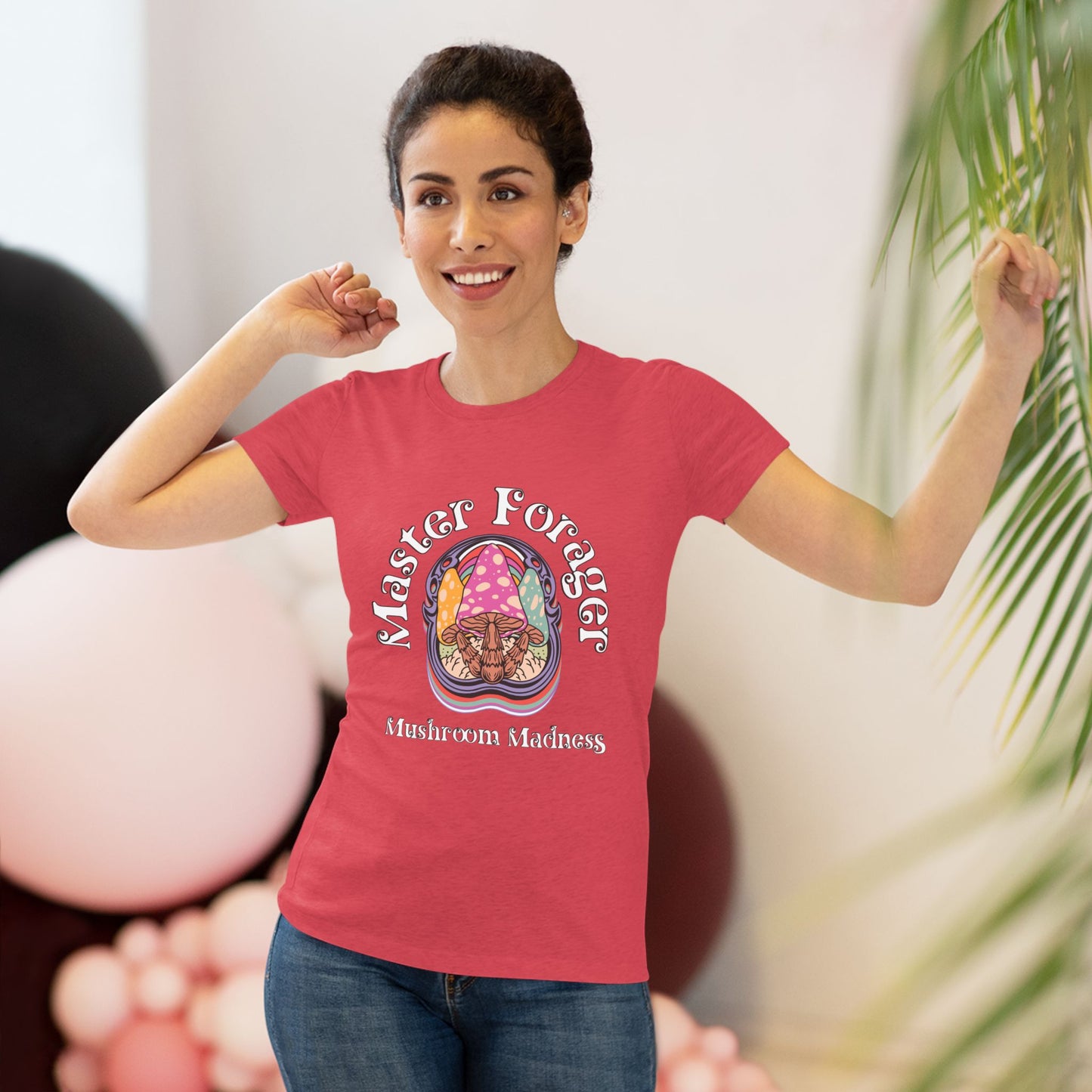 Master Forager "Mushroom Madness" World Tour Women's Triblend Tee