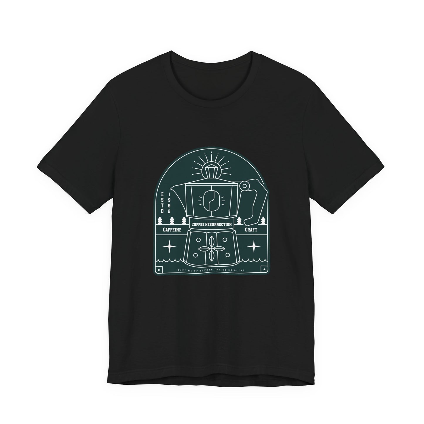 Caffeine Craft "Pot Head" Coffee Unisex Jersey Short Sleeve Tee