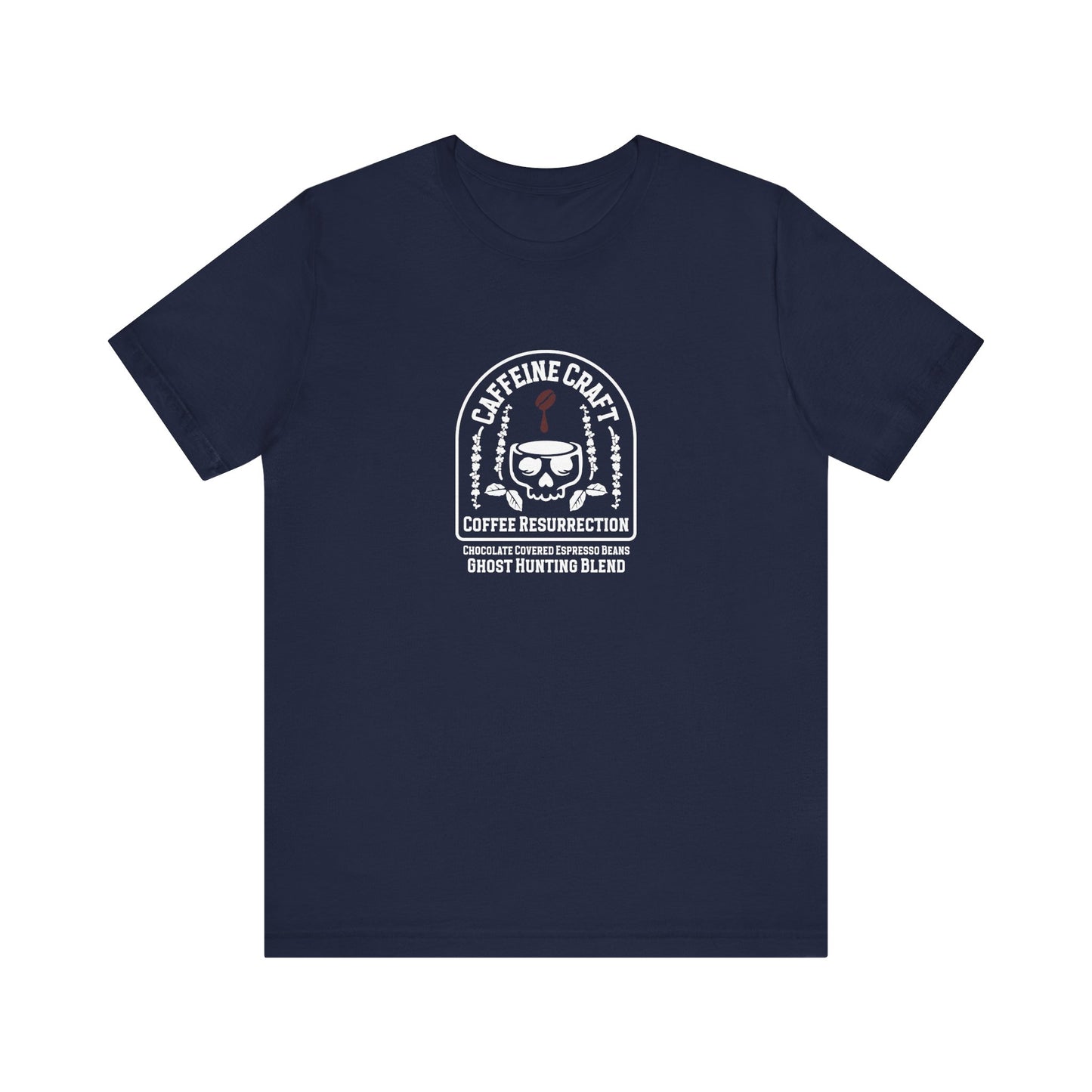 Caffeine Craft Coffee Resurrection Brand Unisex Jersey Tee