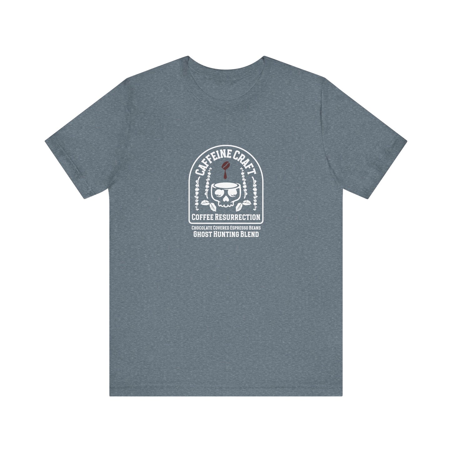 Caffeine Craft Coffee Resurrection Brand Unisex Jersey Tee