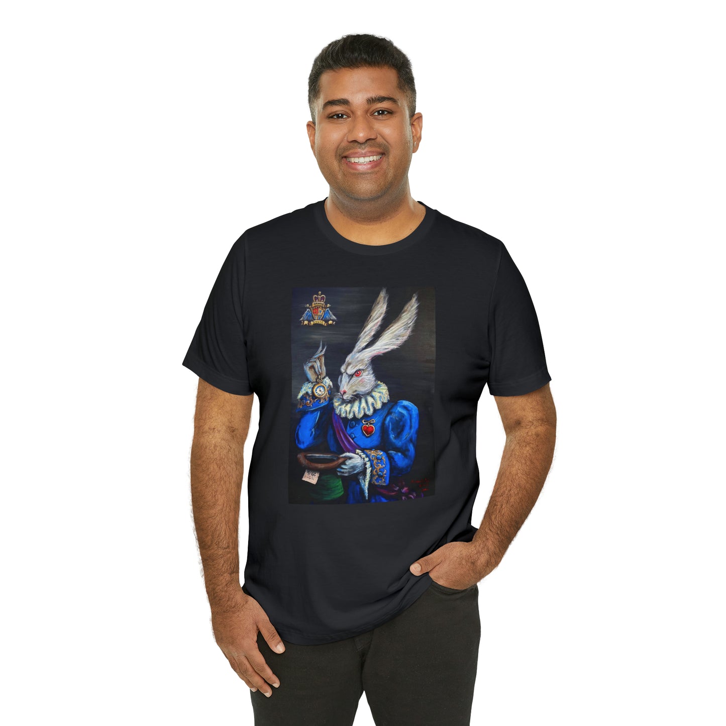 Scared & Alone Richard Lael's "It's Late" Unisex Gallery Tee