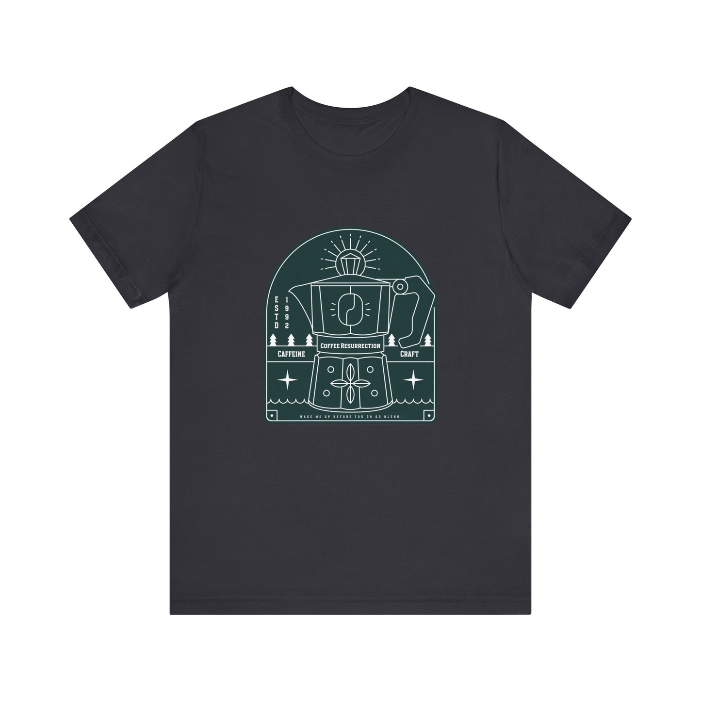 Caffeine Craft "Pot Head" Coffee Unisex Jersey Short Sleeve Tee