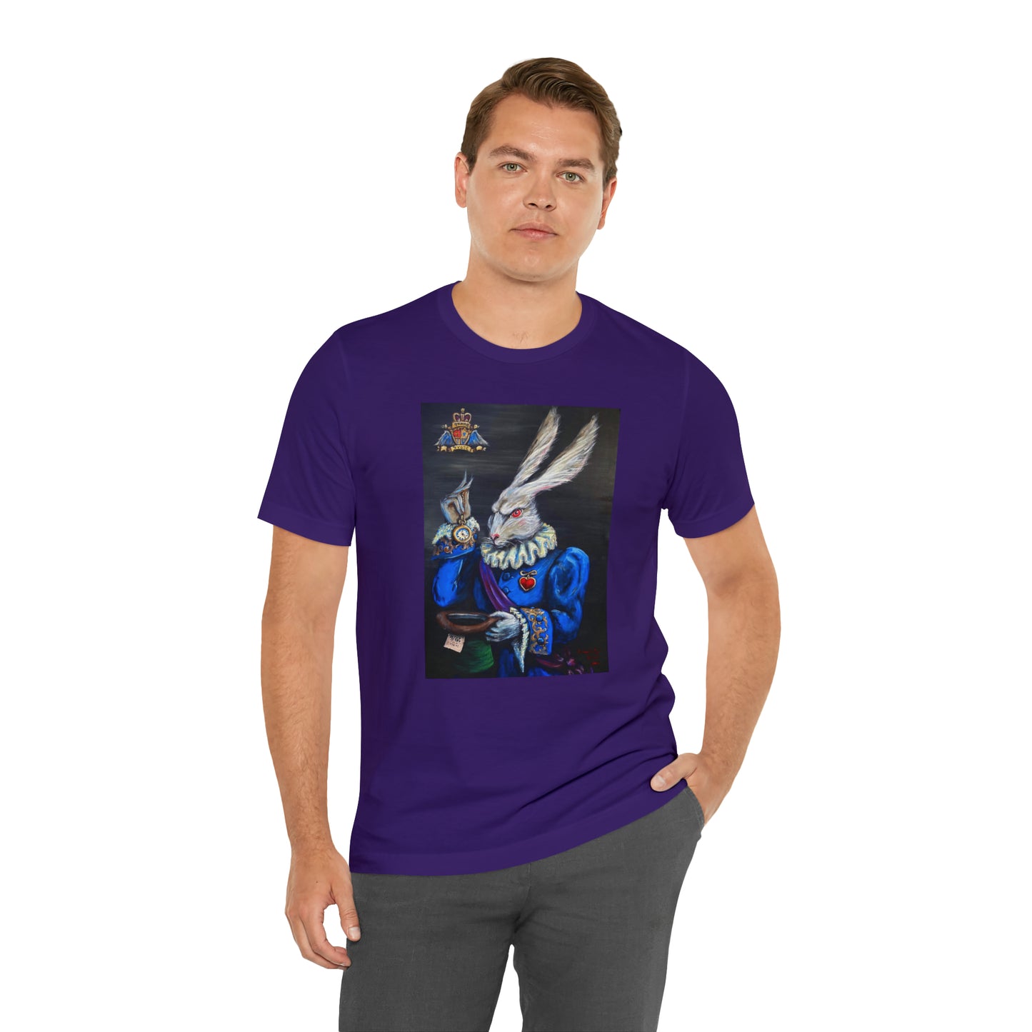 Scared & Alone Richard Lael's "It's Late" Unisex Gallery Tee