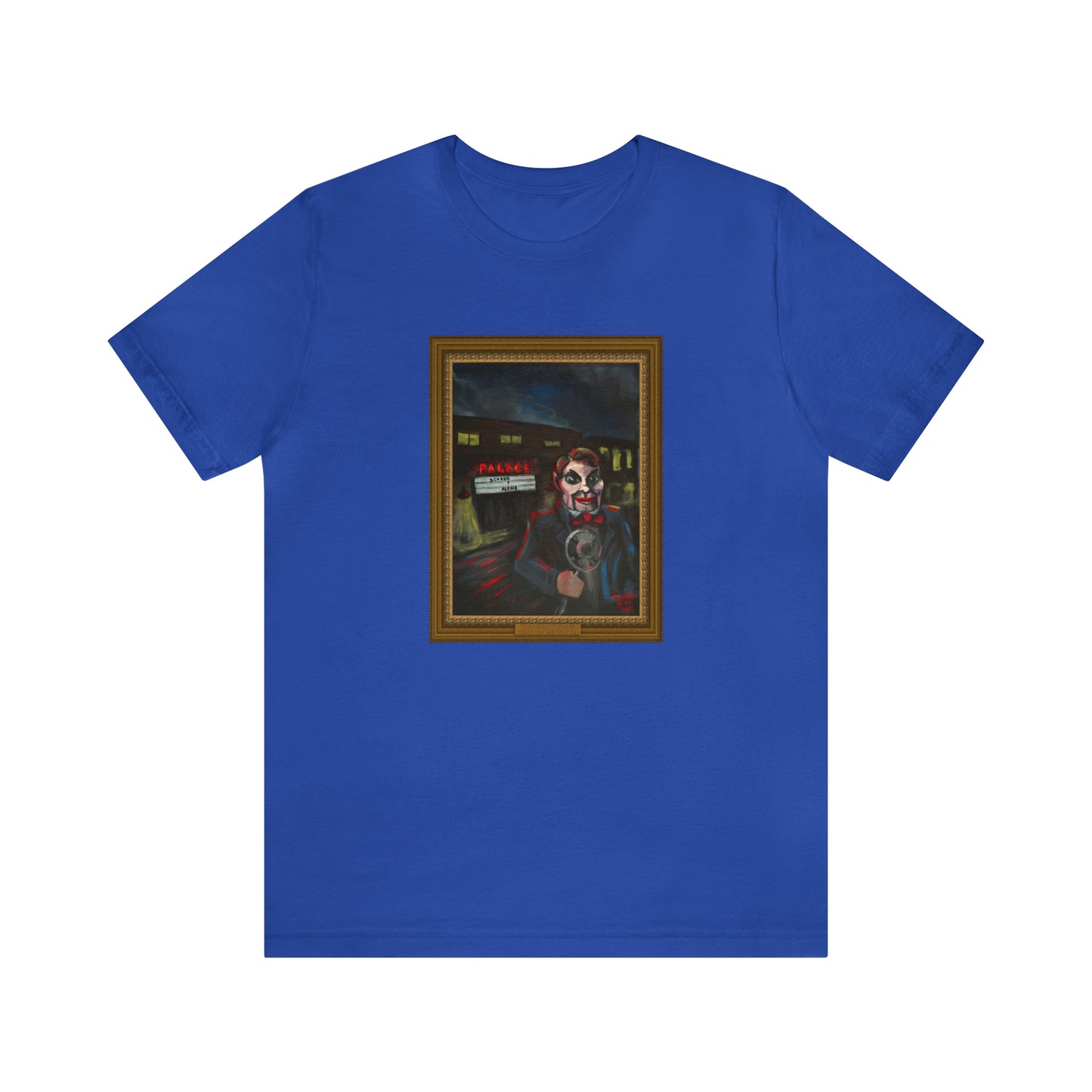 Scared & Alone Richard-Lael's "The Palace Theater" Unisex Gallery Tee (Single Image)