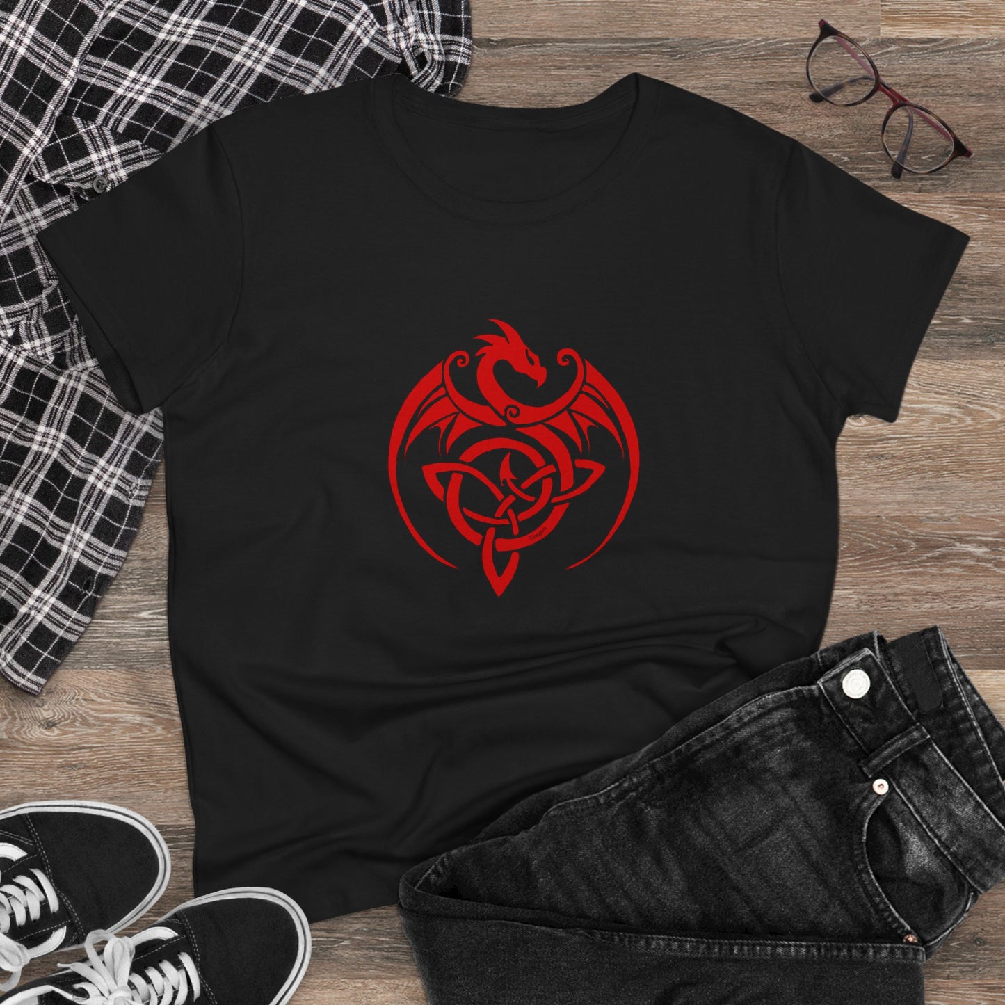 Spellcaster Women's Easy Tee - Dragon