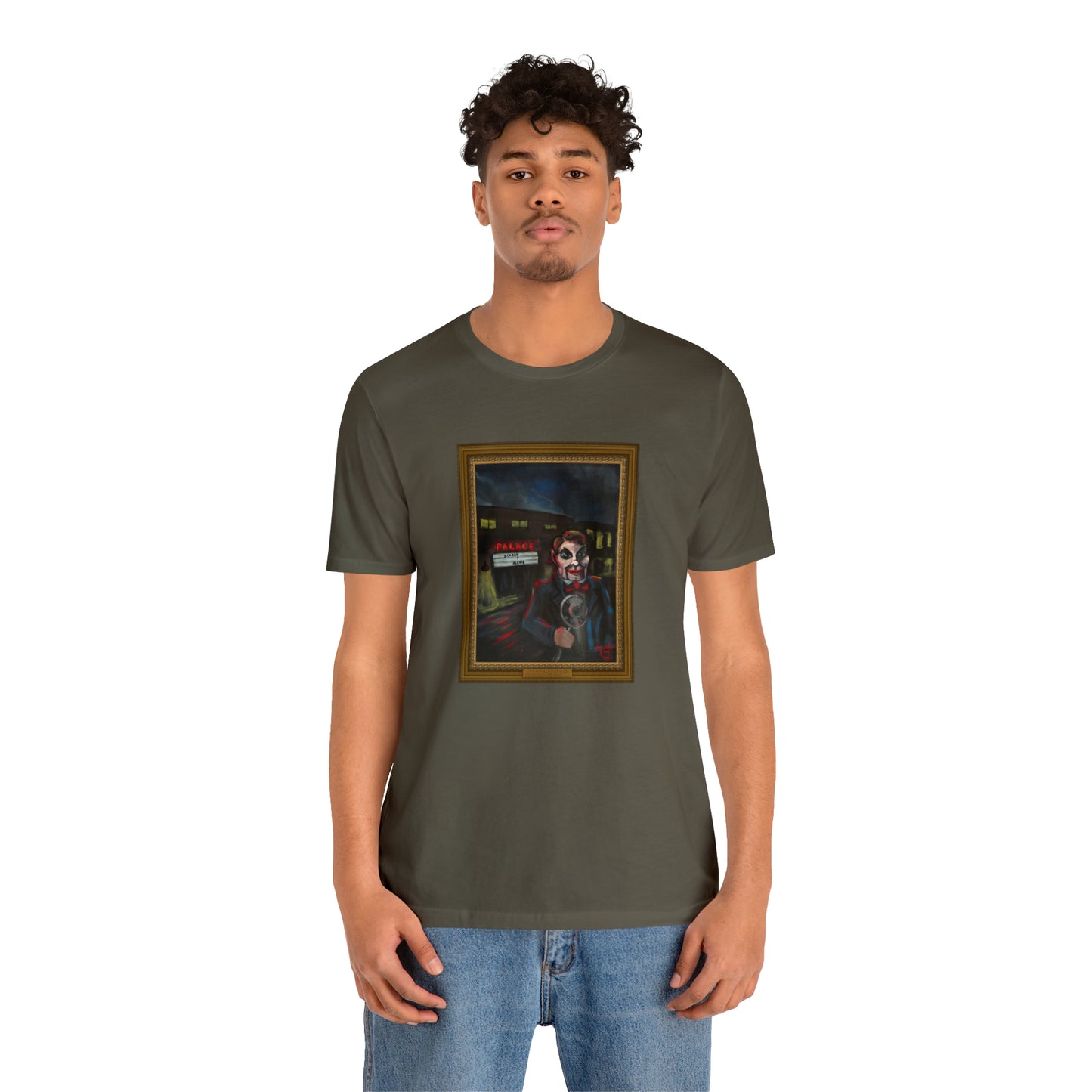 Scared & Alone Richard-Lael's "The Palace Theater" Unisex Gallery Tee (Single Image)
