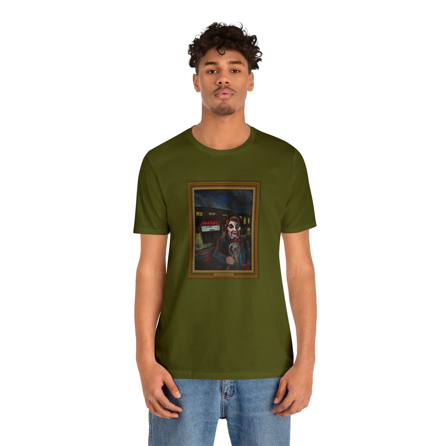 Scared & Alone Richard-Lael's "The Palace Theater" Unisex Gallery Tee (Single Image)