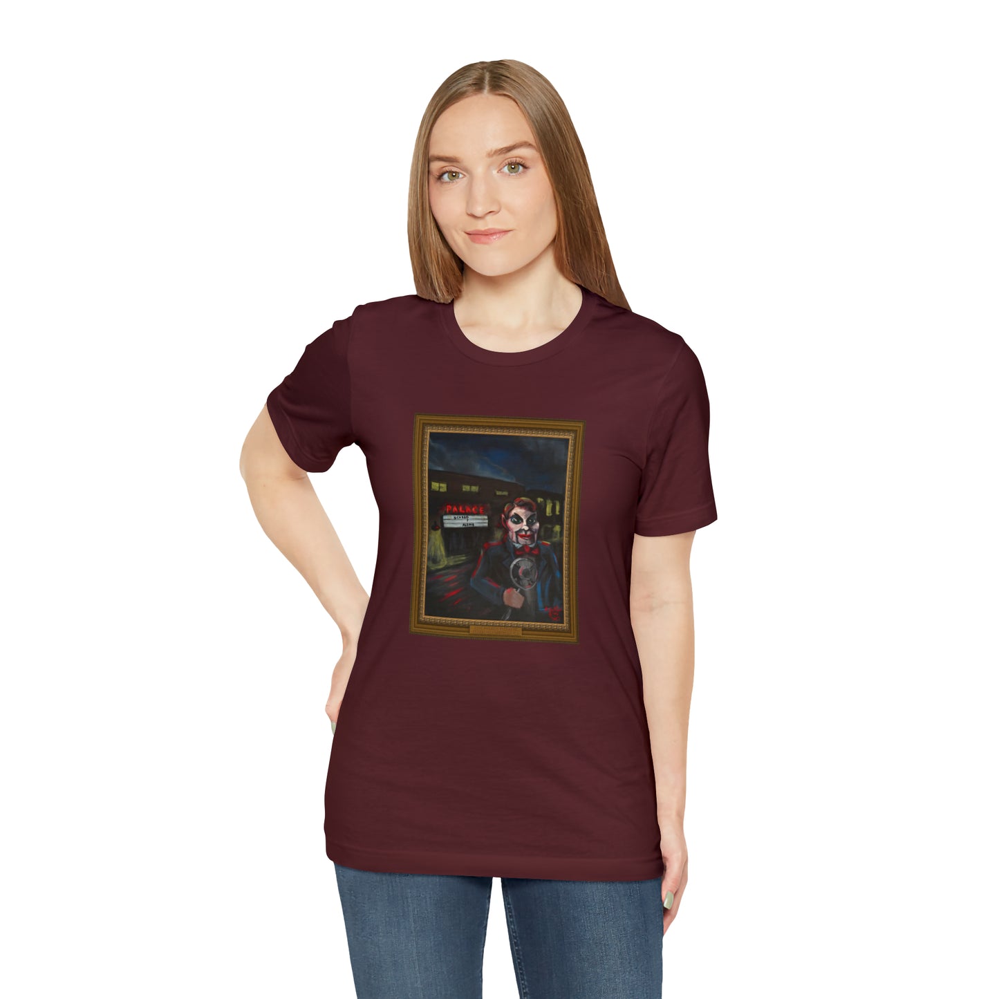 Scared & Alone Richard-Lael's "The Palace Theater" Unisex Gallery Tee (Single Image)