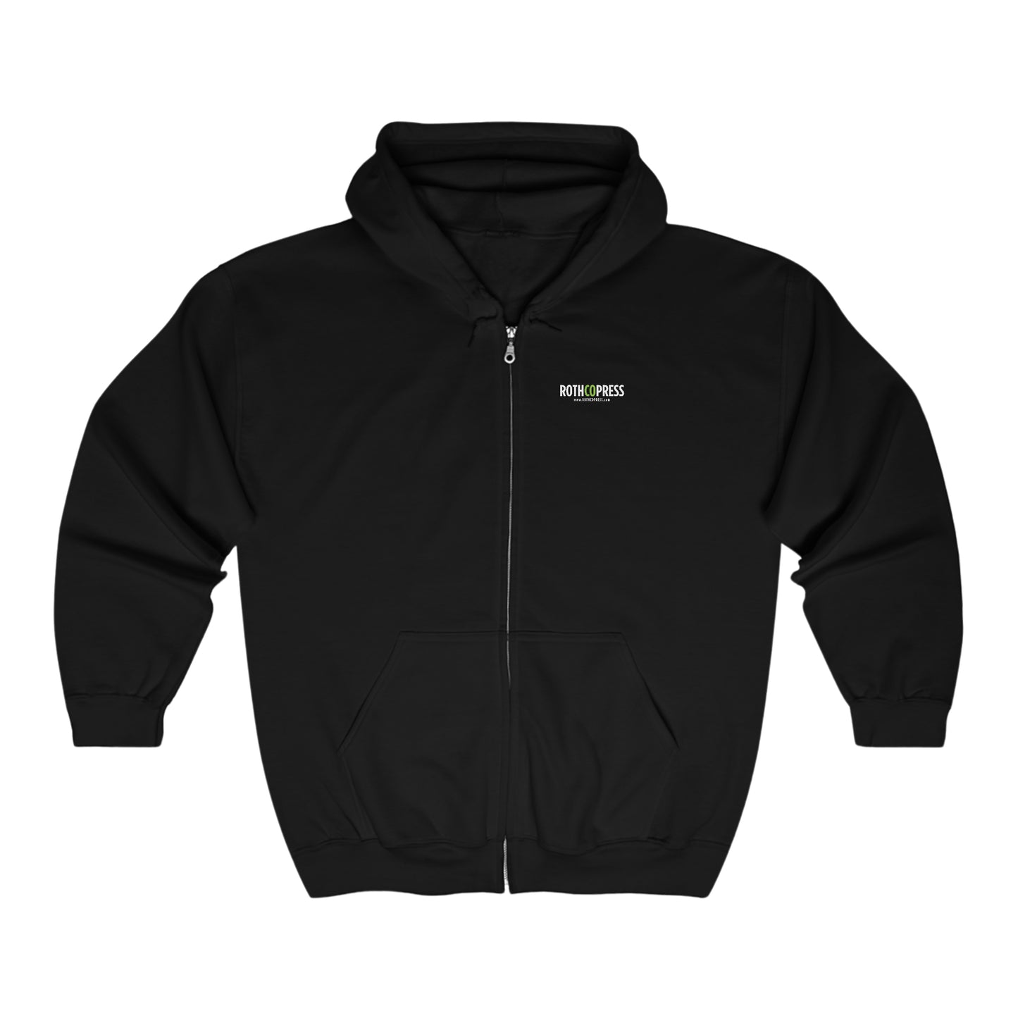 Rothco Press Coffee Cup Logo Unisex Heavy Blend™ Full Zip Hooded Sweatshirt