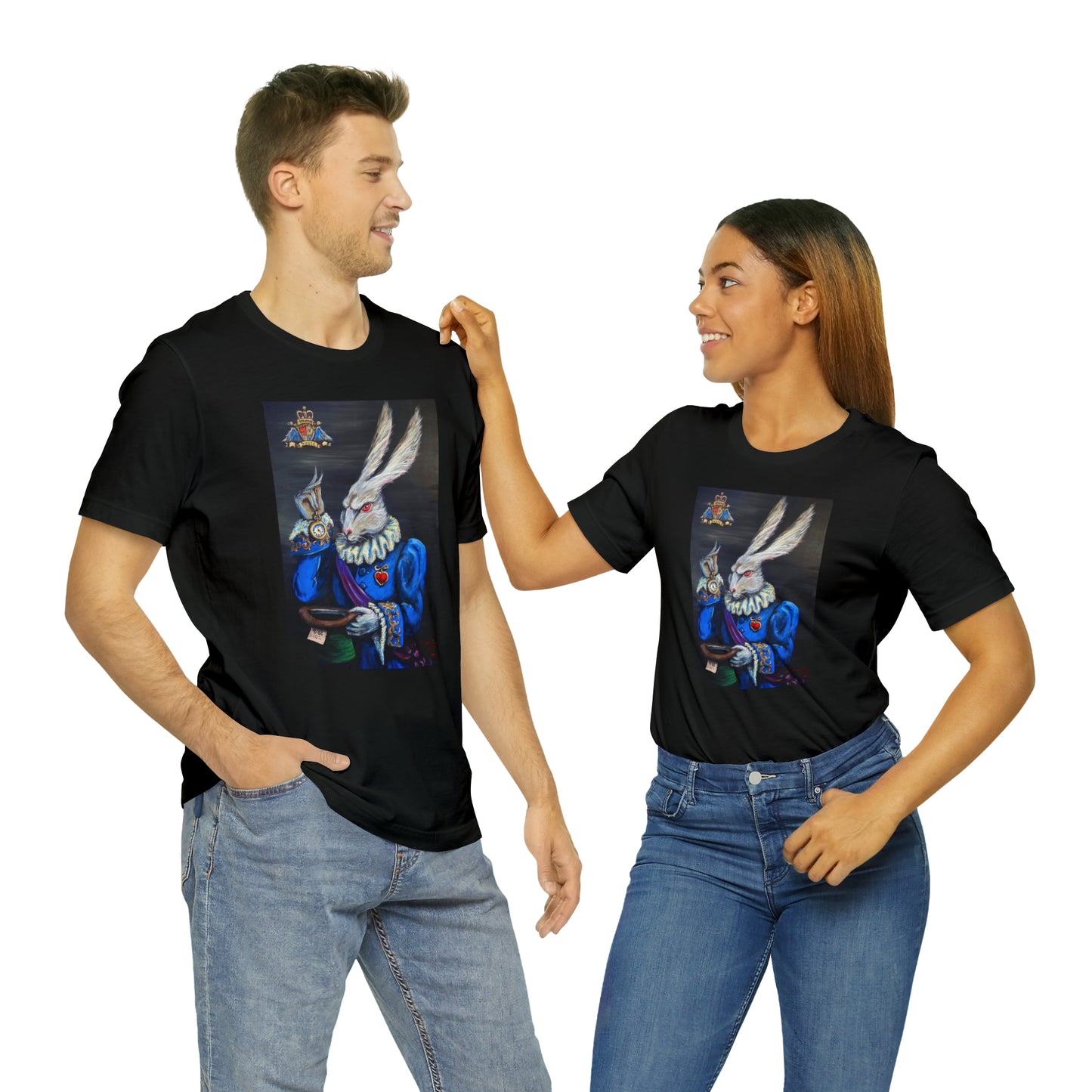 Scared & Alone Richard Lael's "It's Late" Unisex Gallery Tee