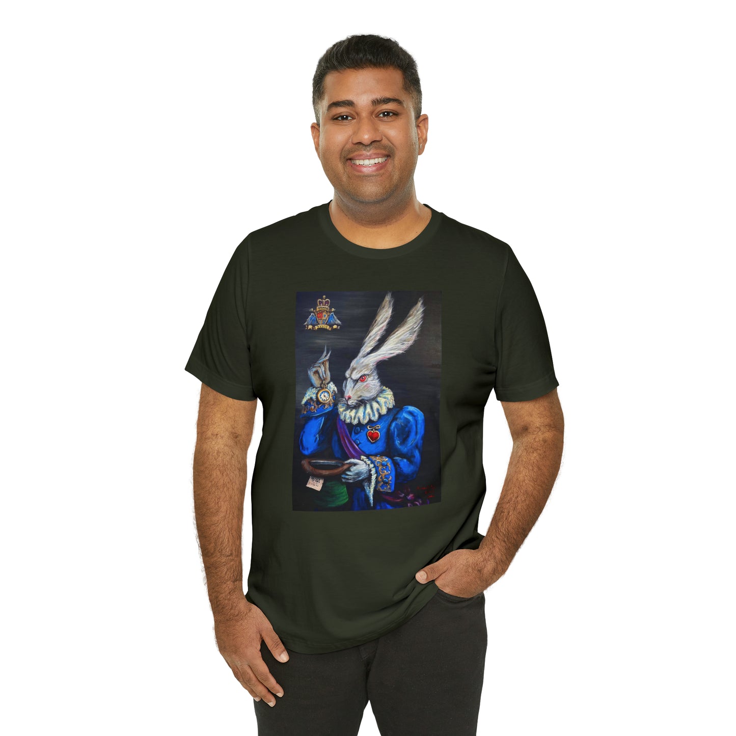 Scared & Alone Richard Lael's "It's Late" Unisex Gallery Tee
