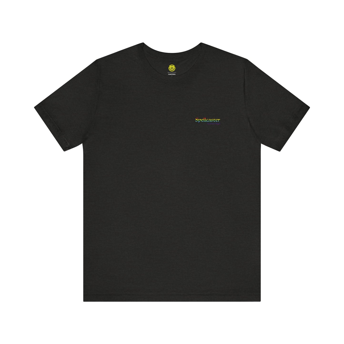 Spellcaster Logo Tee - Witch: Rainbow in the Dark