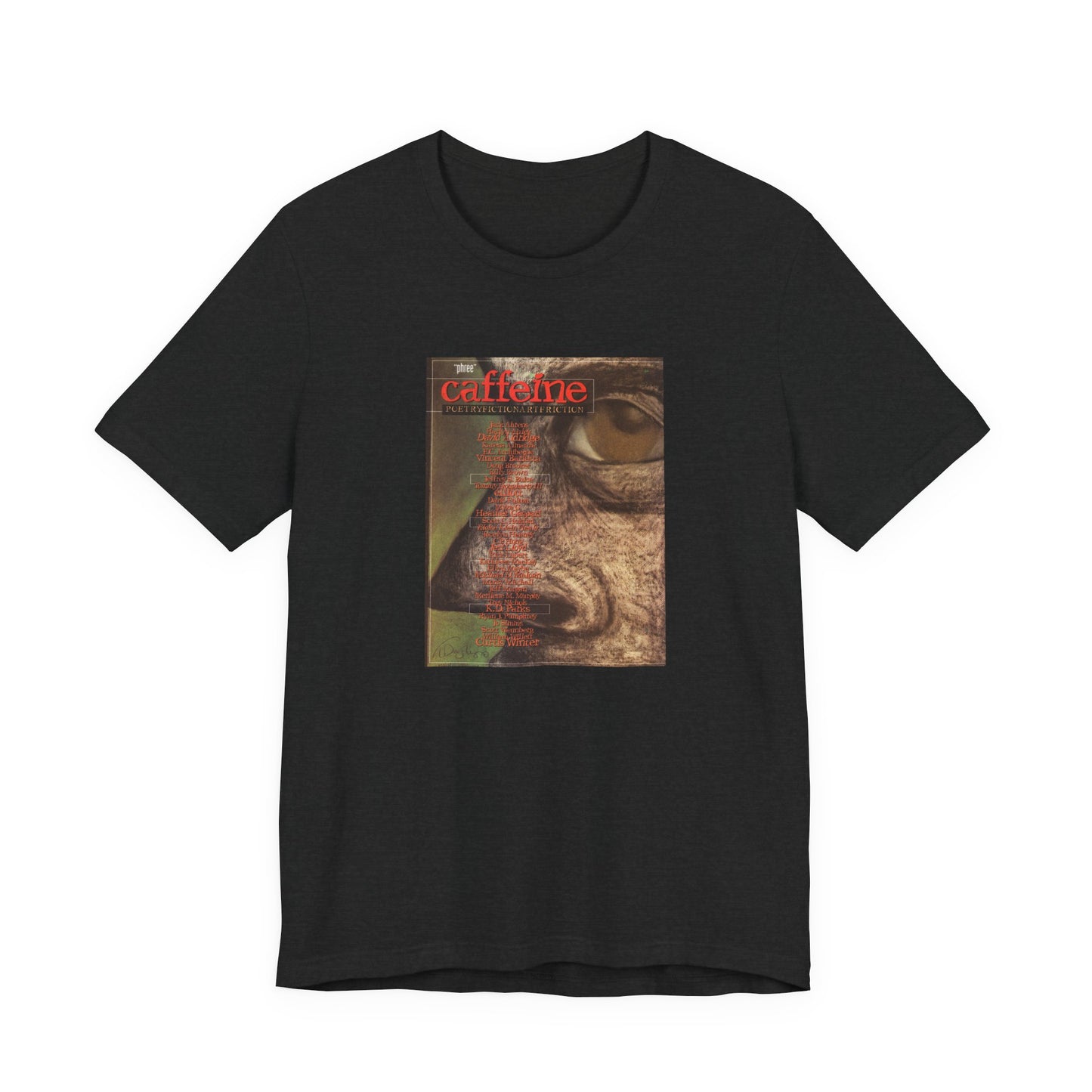 Caffeine Magazine: Poetry, Fiction, Art, Friction. Issue #9 Tee