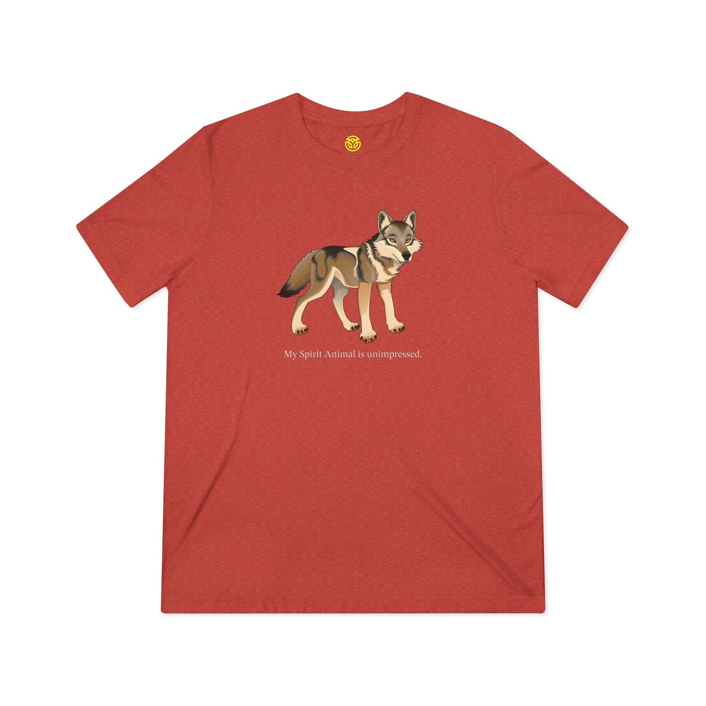 The Wolf T-Shirt Unisex Triblend Tee