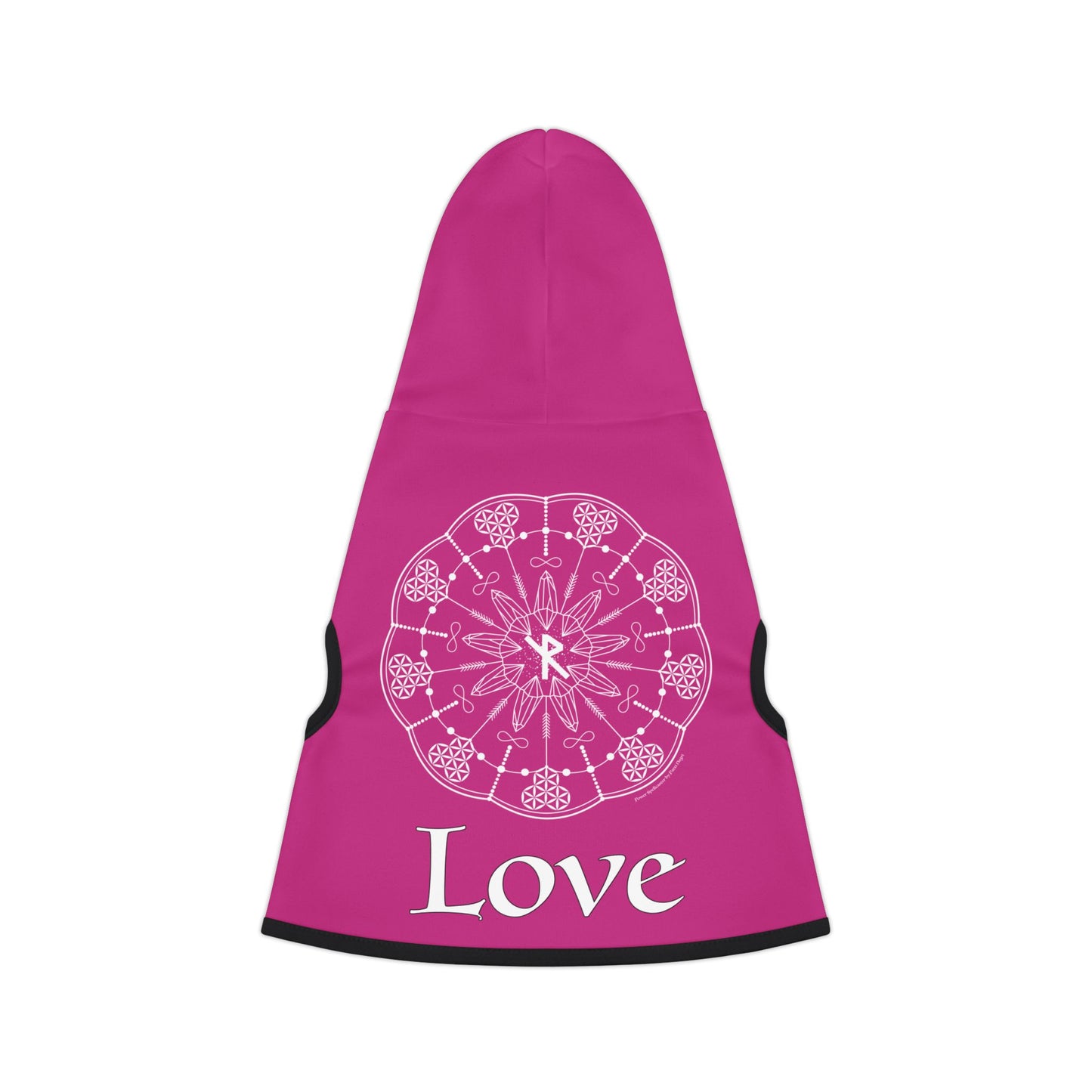 Patti's Power Spellcaster Dog Hoodie - Love