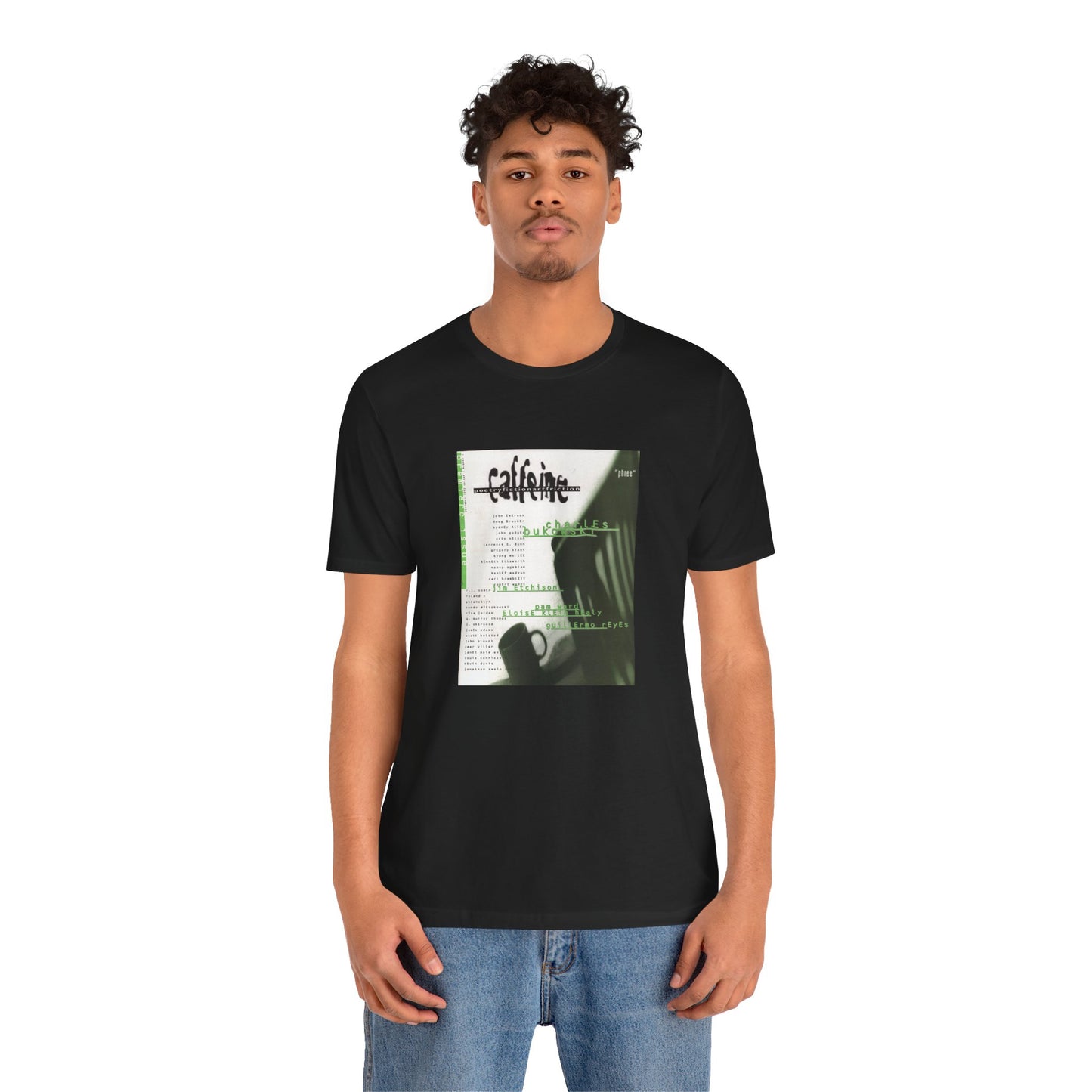 Caffeine Magazine: Poetry, Fiction, Art, Friction. Issue #1 Tee