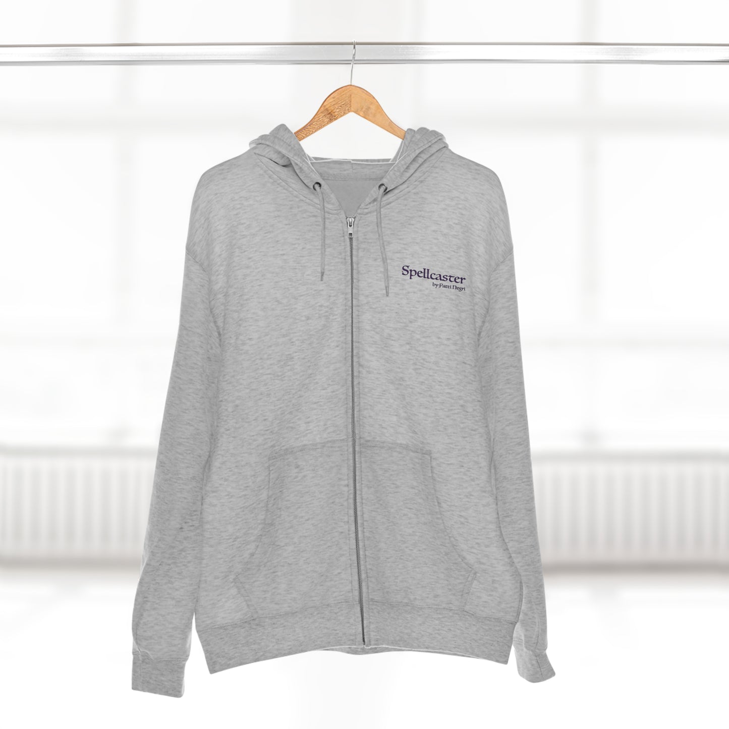 Patti's Power Spellcaster Unisex Full Zip Hoodie - "Intuition"