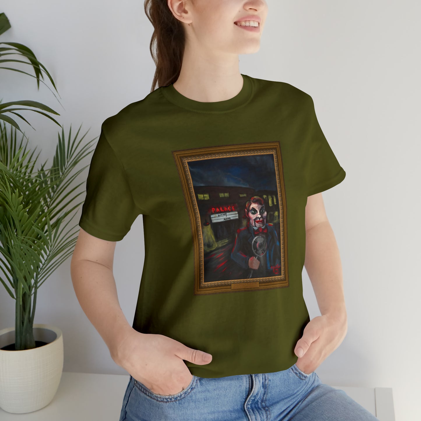 Scared & Alone Richard-Lael's "The Palace Theater" Unisex Gallery Tee (Single Image)