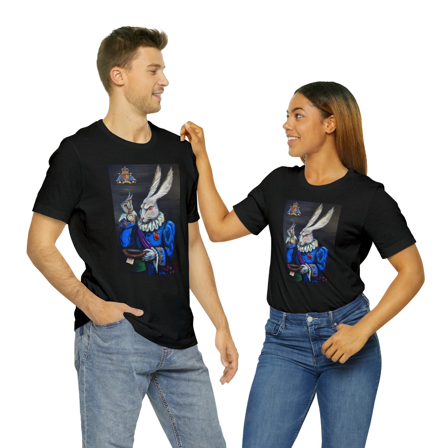 Scared & Alone Richard Lael's "It's Late" Unisex Gallery Tee
