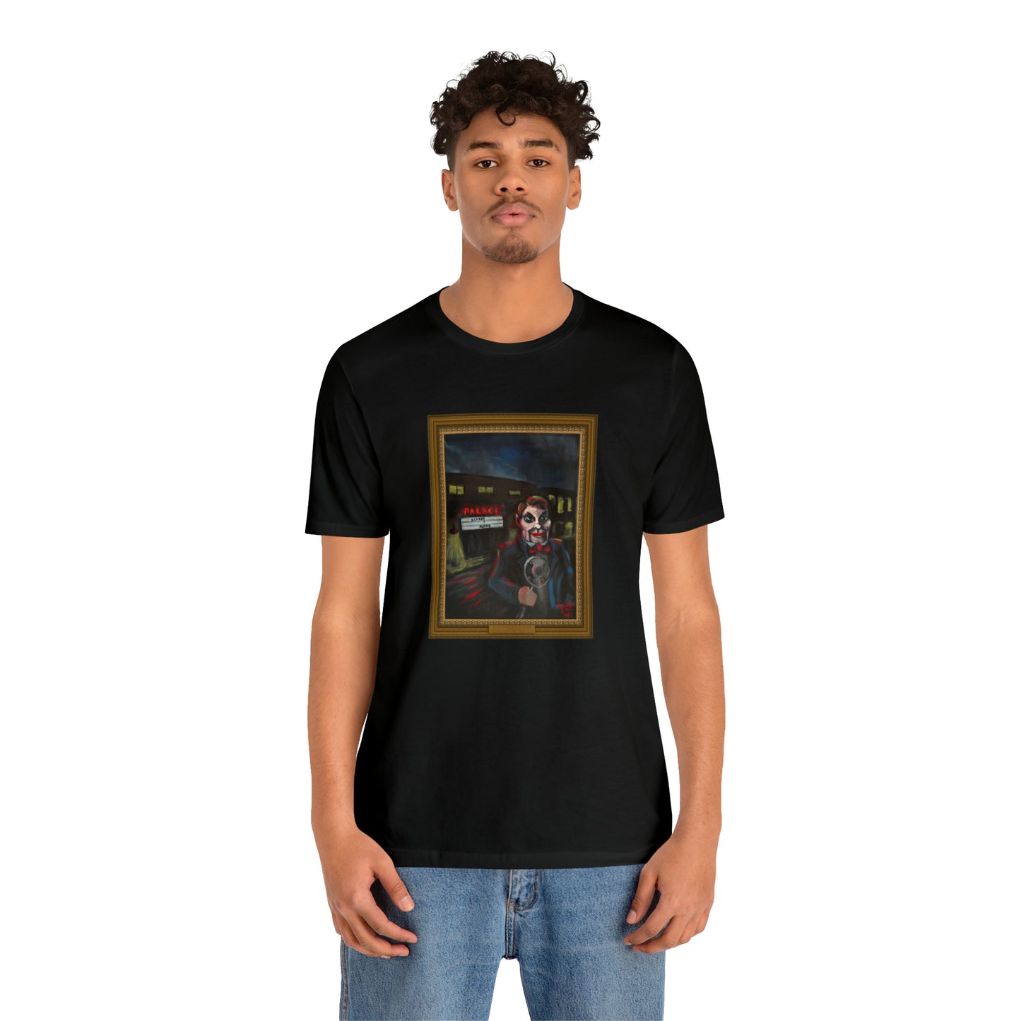 Scared & Alone Richard-Lael's "The Palace Theater" Unisex Gallery Tee (Single Image)