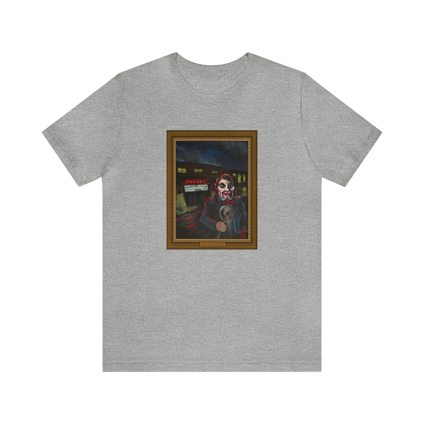 Scared & Alone Richard-Lael's "The Palace Theater" Unisex Gallery Tee (Single Image)