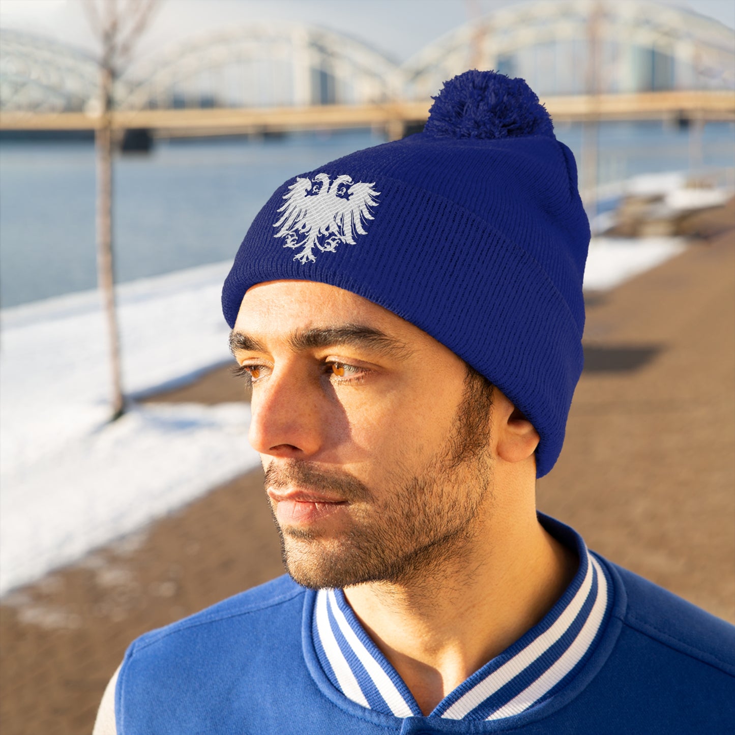 University Magickus "Double Dragon" Pom Pom Beanie