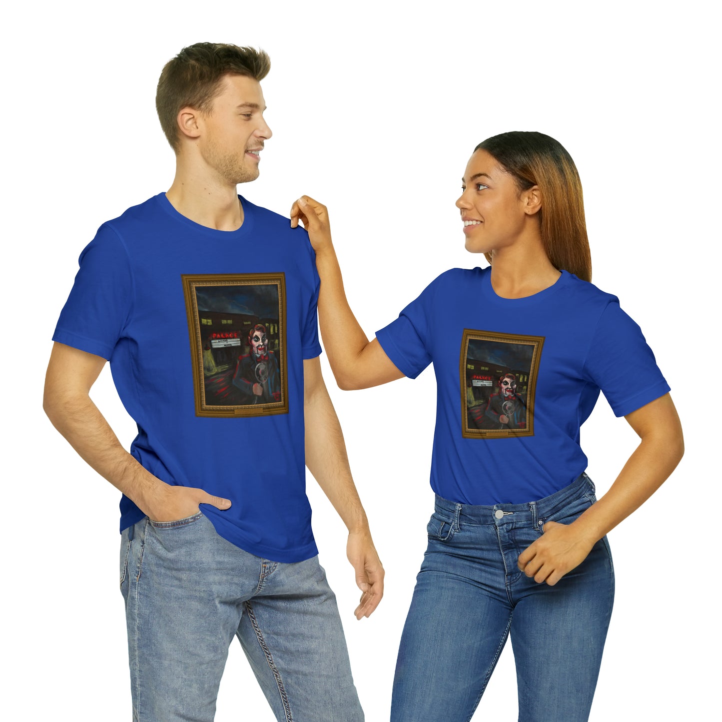 Scared & Alone Richard-Lael's "The Palace Theater" Unisex Gallery Tee (Single Image)