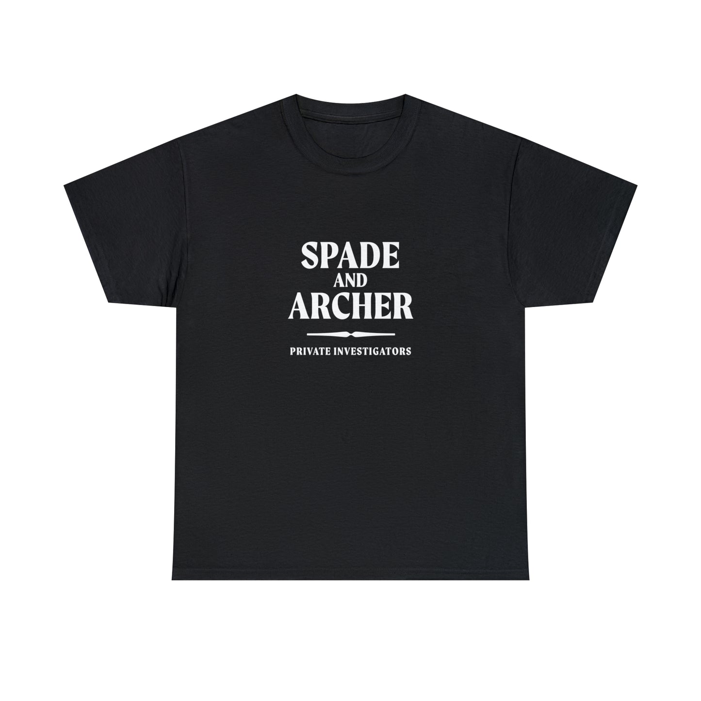 Spade And Archer Private Investigator T-Shirt Unisex Heavy Cotton Tee