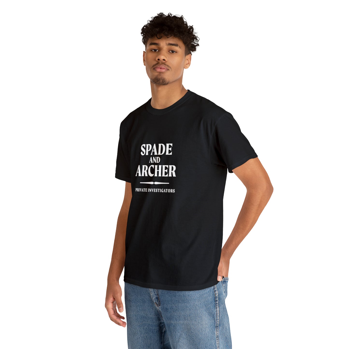 Spade And Archer Private Investigator T-Shirt Unisex Heavy Cotton Tee