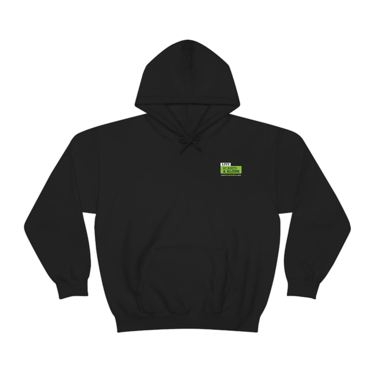 Scared & Alone "Ghost Bait" Unisex Heavy Blend™ Hooded Sweatshirt