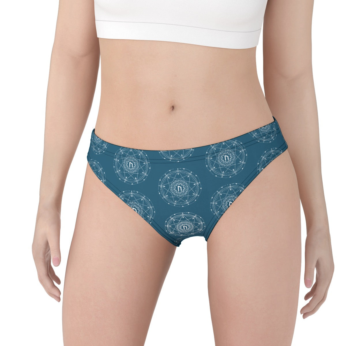 Patti's Power Panties Women's Low-Rise Bikini Briefs- "Power"