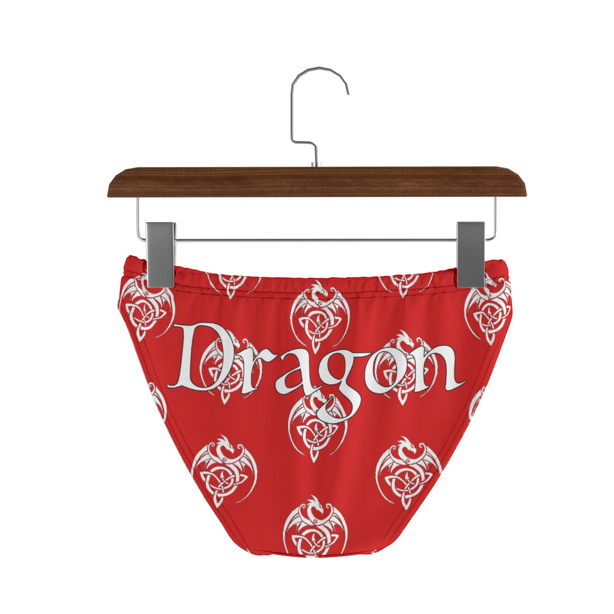 Patti's Power Panties Women's Hipster Bikini Briefs - "Dragon"