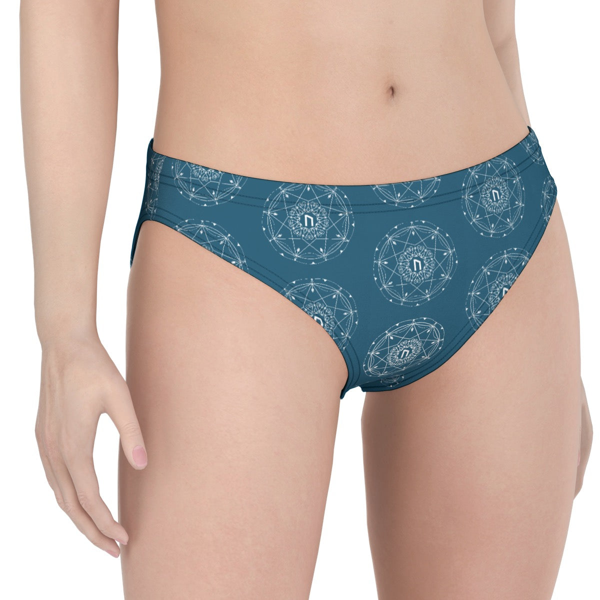 Patti's Power Panties Women's Low-Rise Bikini Briefs- "Power"