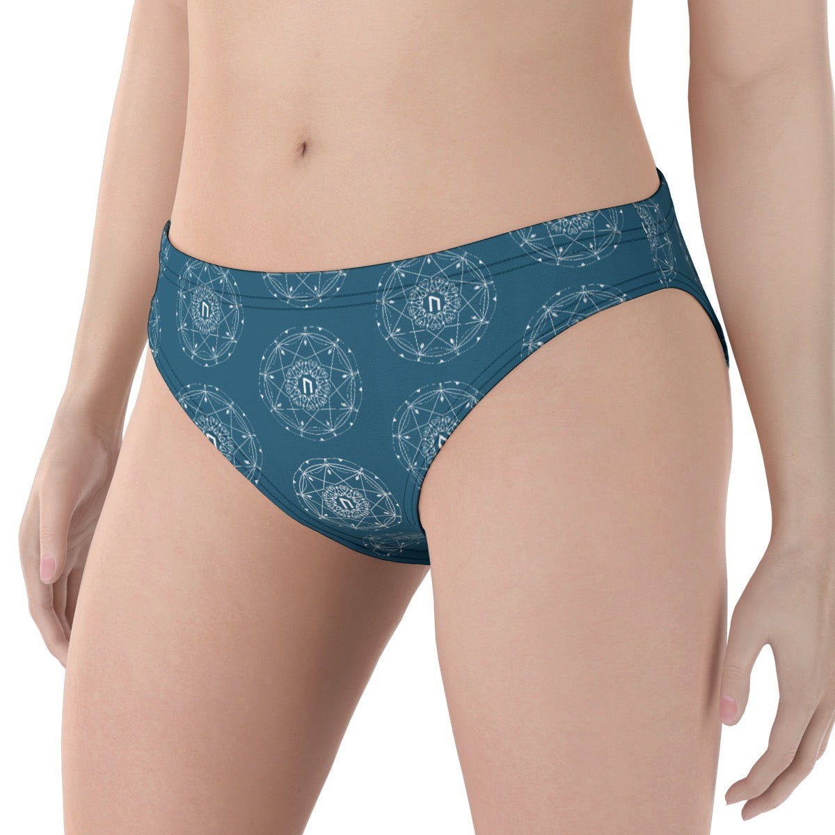 Patti's Power Panties Women's Low-Rise Bikini Briefs- "Power"