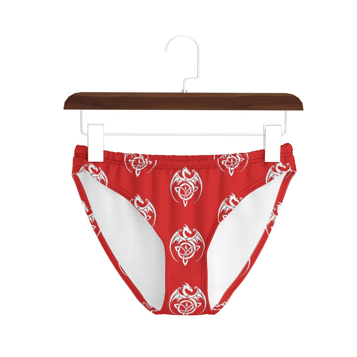 Patti's Power Panties Women's Hipster Bikini Briefs - "Dragon"