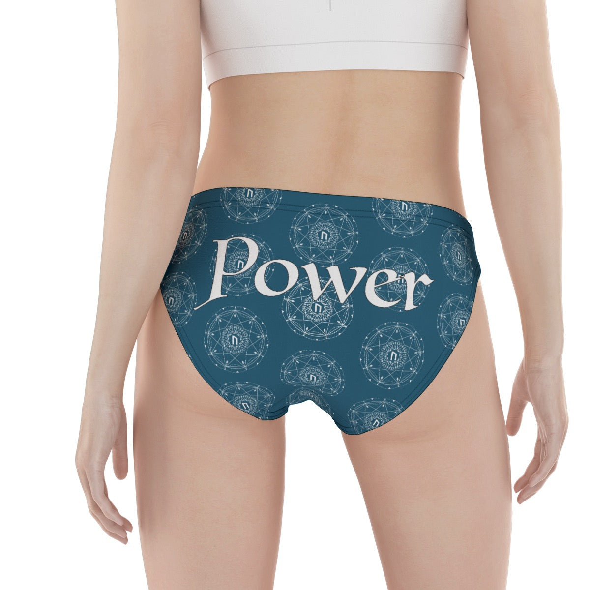 Patti's Power Panties Women's Low-Rise Bikini Briefs- "Power"