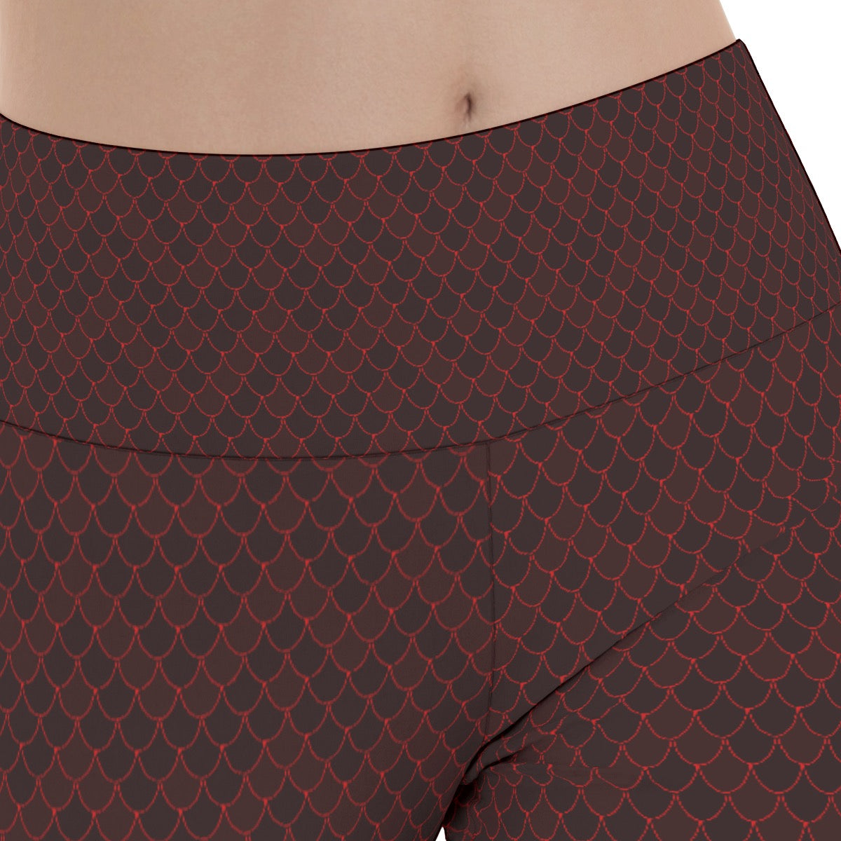 Spellcaster by Patti Negri Flare Yoga Pants - "Secret Spell Dragon"
