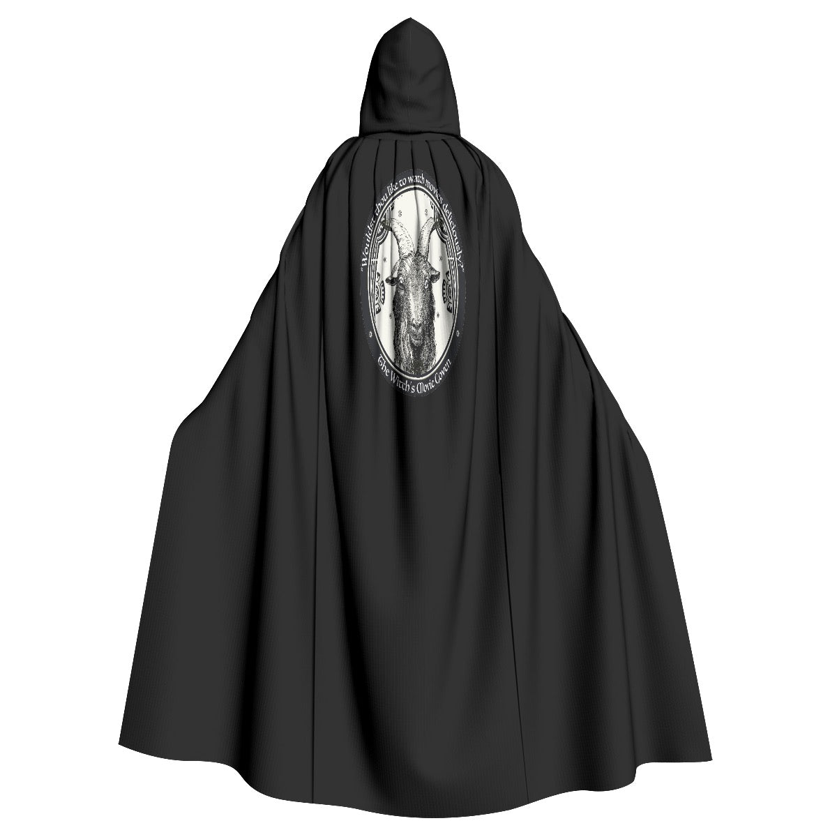 The Witch's Movie Coven Season 1 Goat Unisex Hooded Cloak - Microfiber