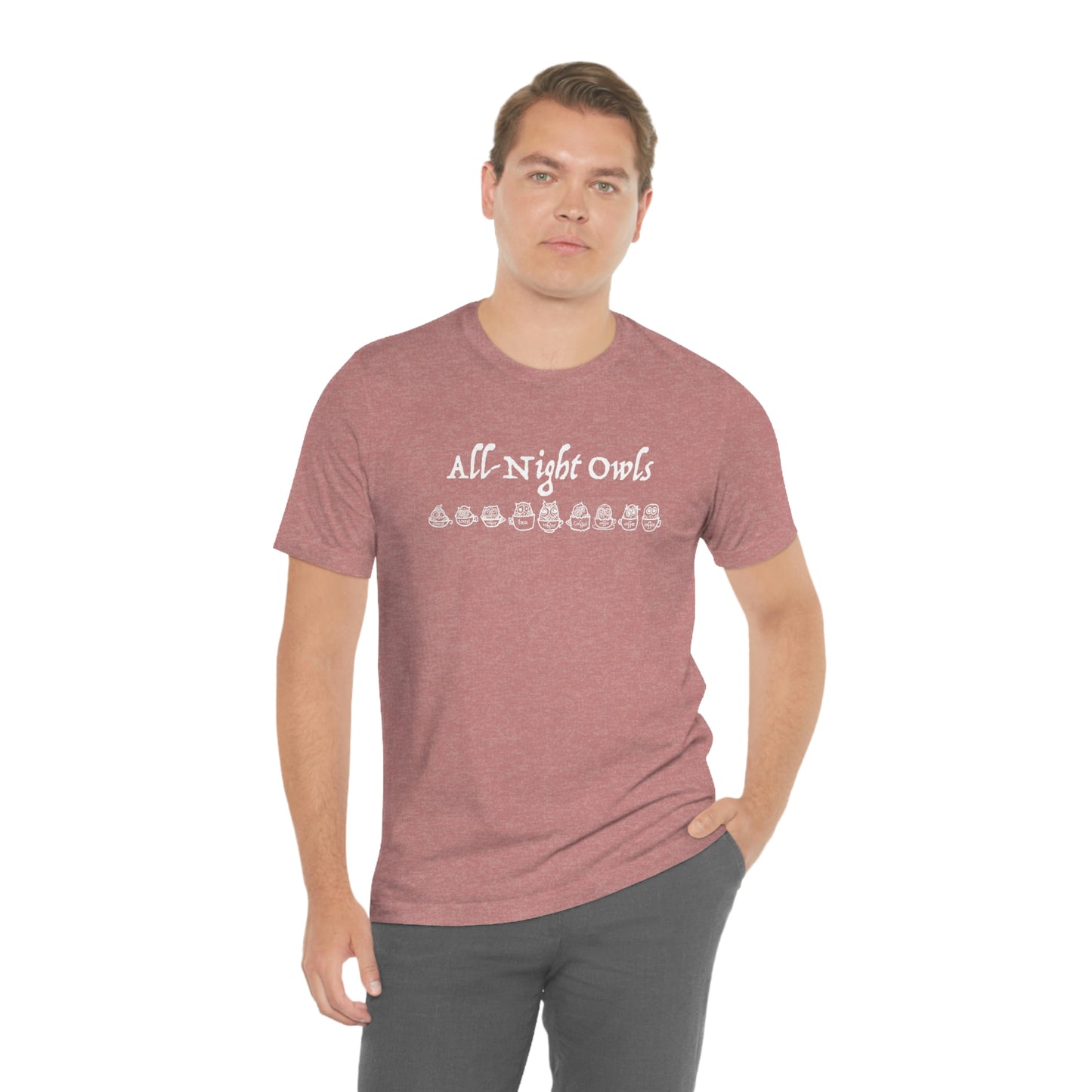 All-Night Owls Unisex Jersey Short Sleeve Tee