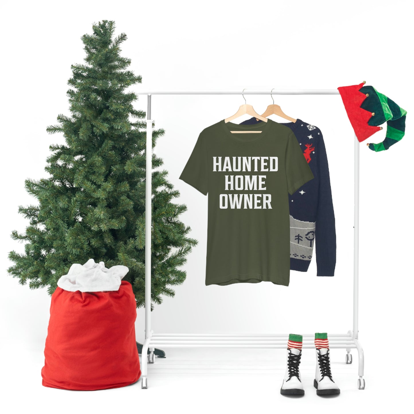This Old Haunted House - Haunted Home Owner Short Sleeve Tee