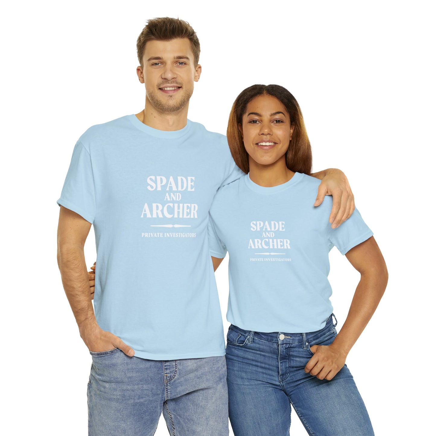 Spade And Archer Private Investigator T-Shirt Unisex Heavy Cotton Tee