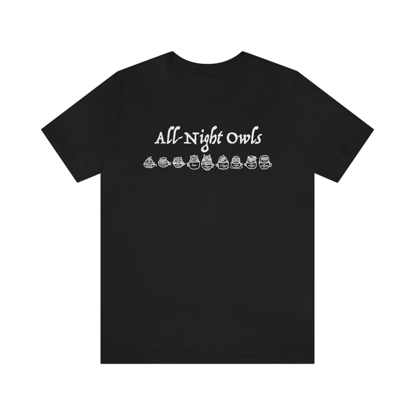 All-Night Owls Unisex Jersey Short Sleeve Tee