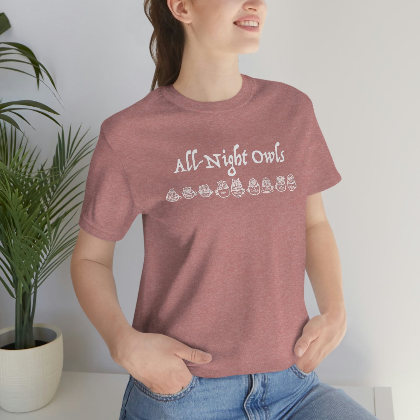 All-Night Owls Unisex Jersey Short Sleeve Tee