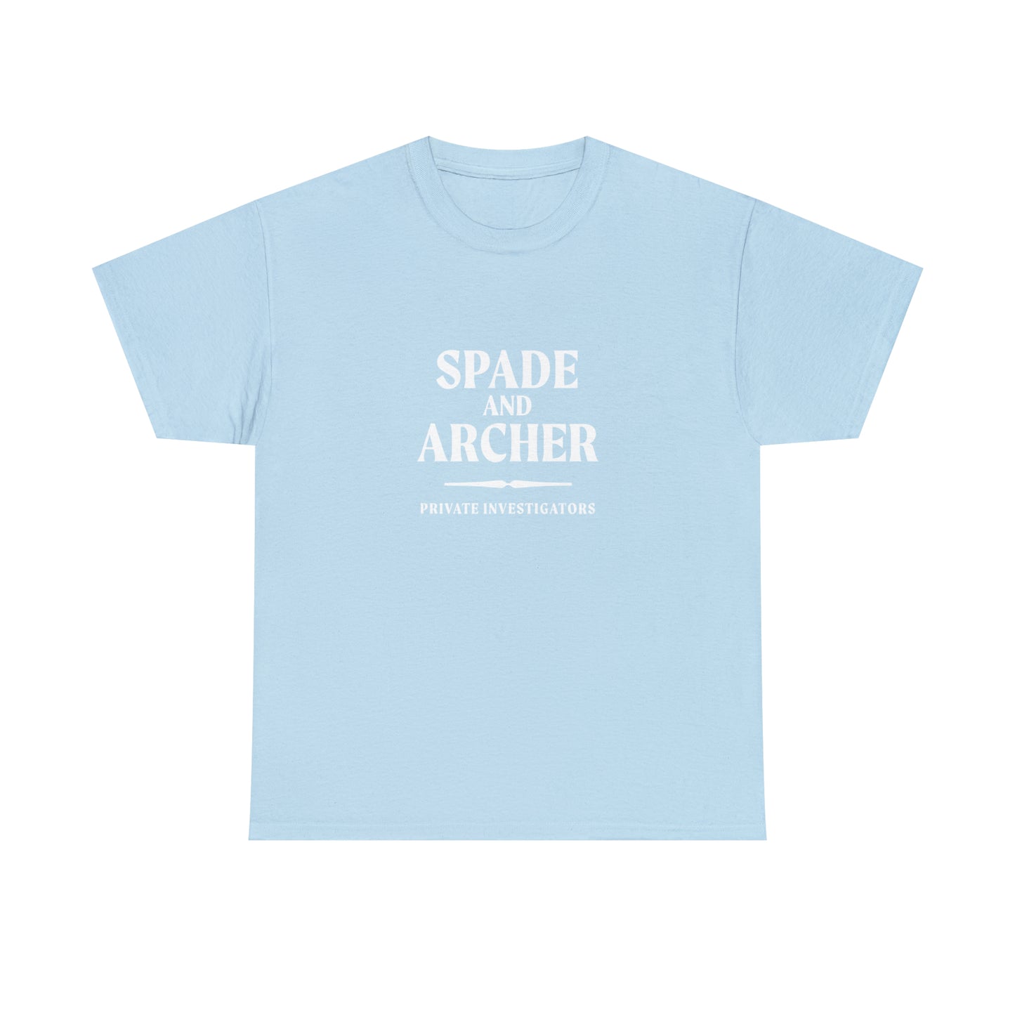 Spade And Archer Private Investigator T-Shirt Unisex Heavy Cotton Tee
