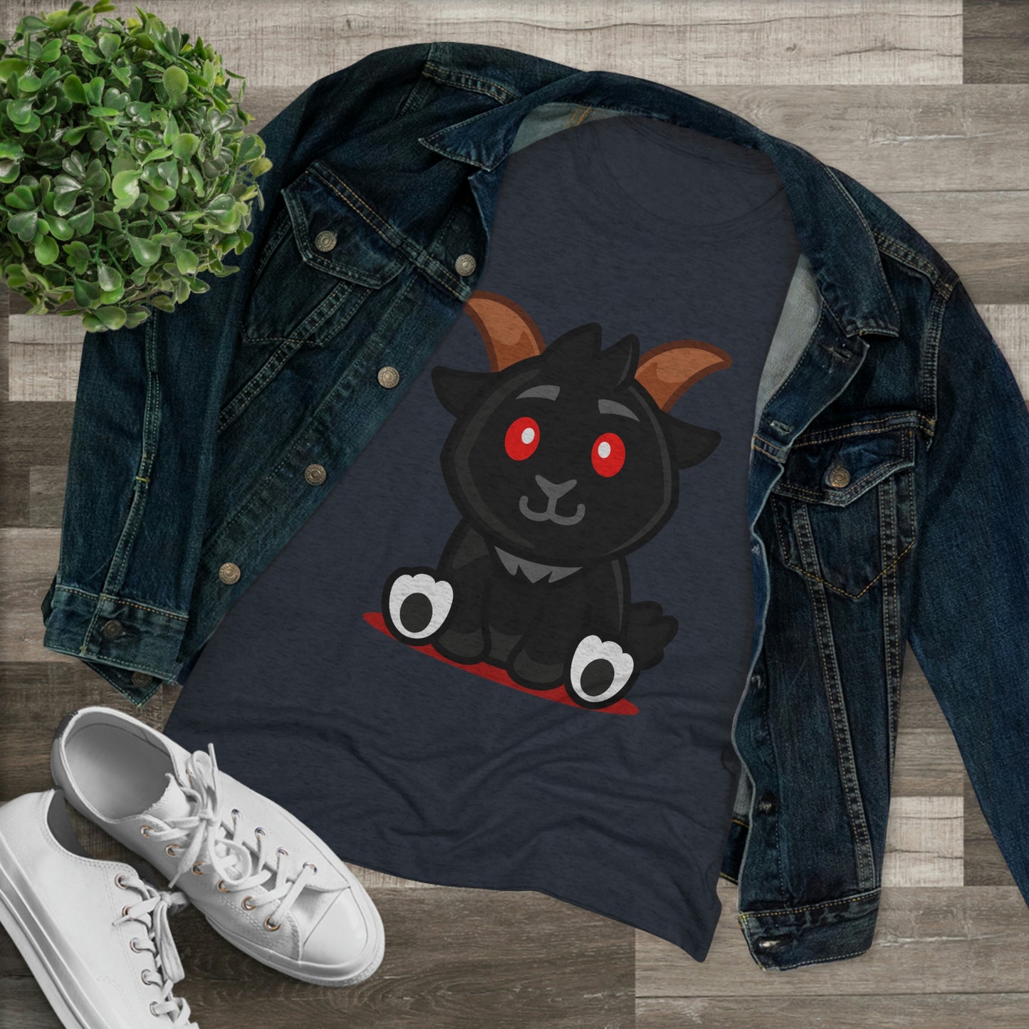 Witch's Movie Coven Mascot - Women's Triblend Tee