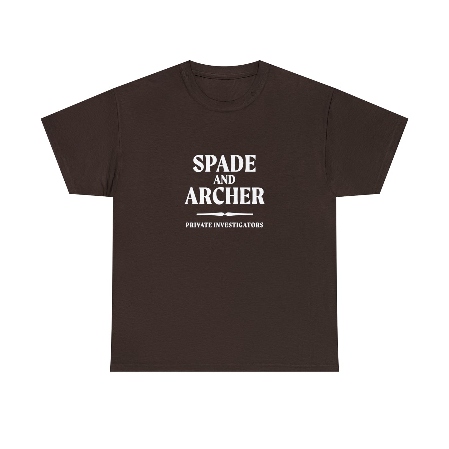 Spade And Archer Private Investigator T-Shirt Unisex Heavy Cotton Tee