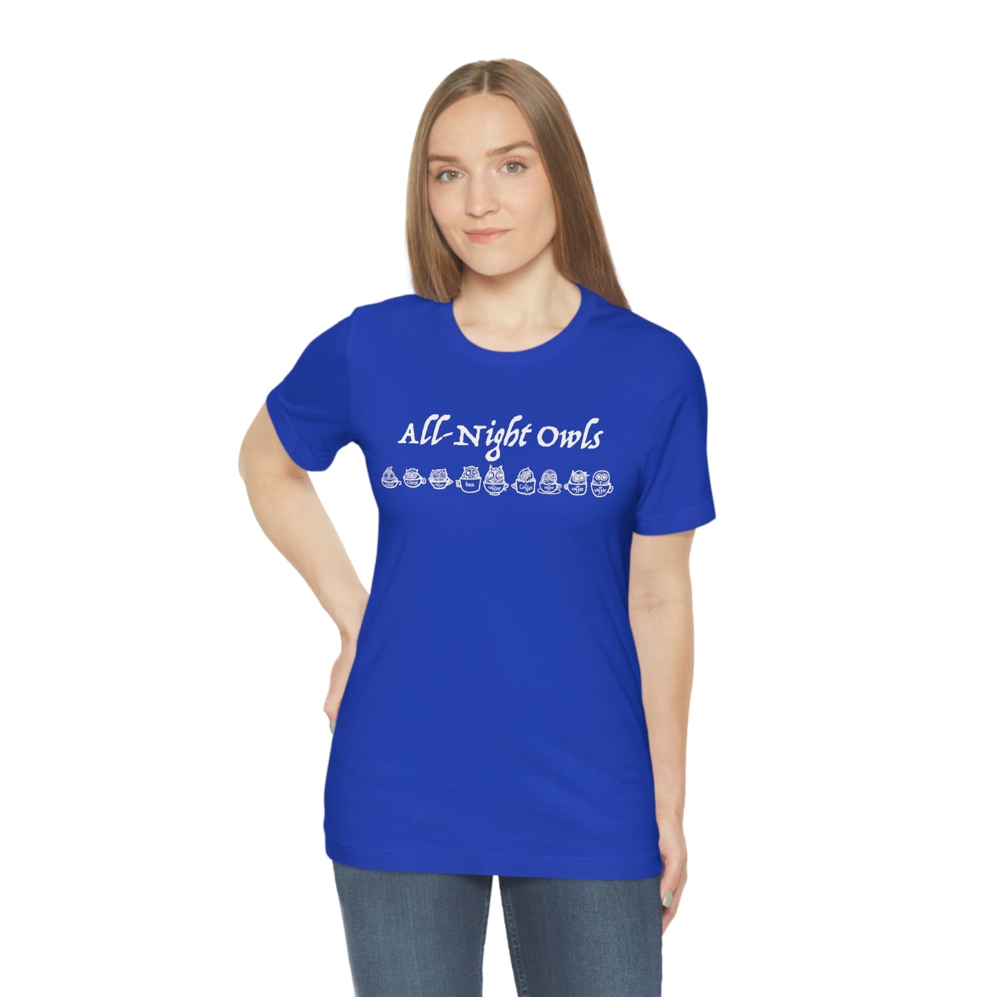 All-Night Owls Unisex Jersey Short Sleeve Tee