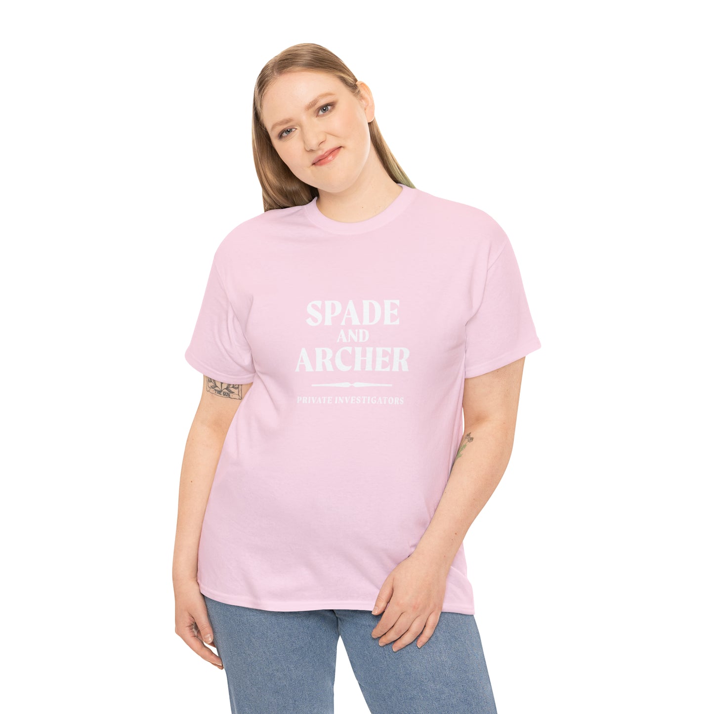 Spade And Archer Private Investigator T-Shirt Unisex Heavy Cotton Tee