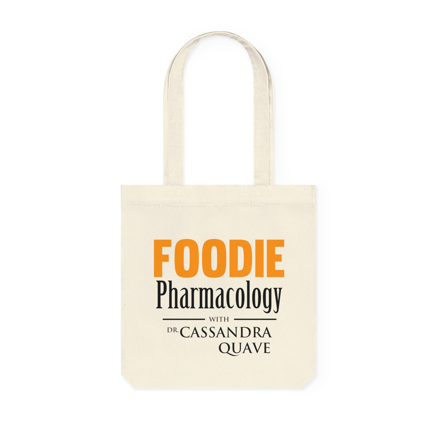 Foodie Pharmacology Recycled Woven Tote Bag