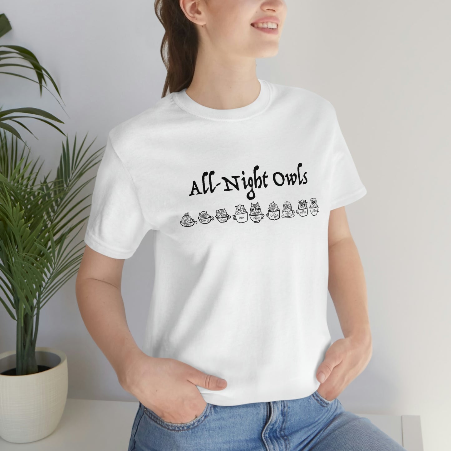 All-Night Owls Unisex Jersey Short Sleeve Tee